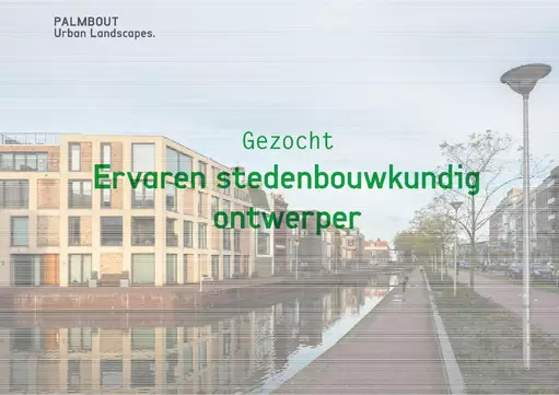 Ervaren Stedenbouwkundig Ontwerper (32 u